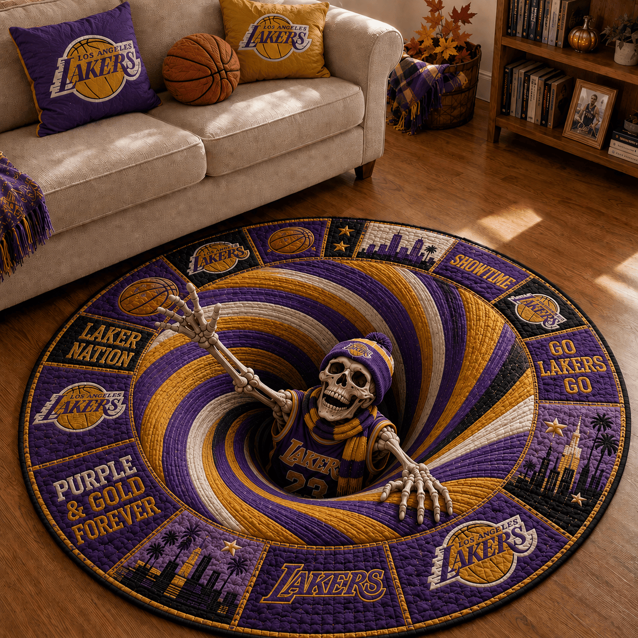 LAL Quilted Round Mat HQH