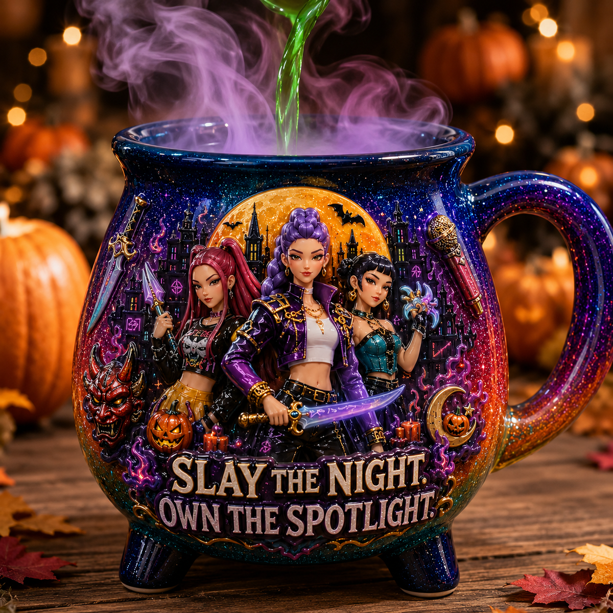 Premium KDH Witch Cauldron Mug TTNL