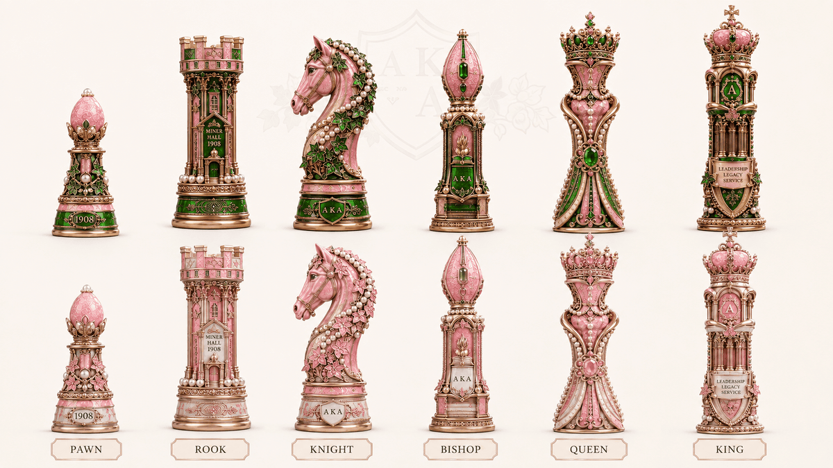 Premium AKA Chess Set NTNA